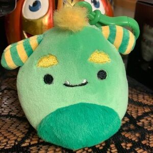 Squishmallow Callum  Monster Halloween clip NEW